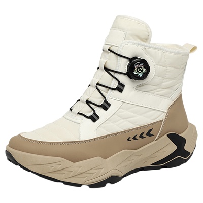 官方旗舰店加绒高帮雪地靴