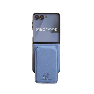 适用三星zflip7手机壳zflip5折叠外壳zflip6带卡槽samsung zflip4 case可放卡flip7fe分体磁吸卡包支架cover