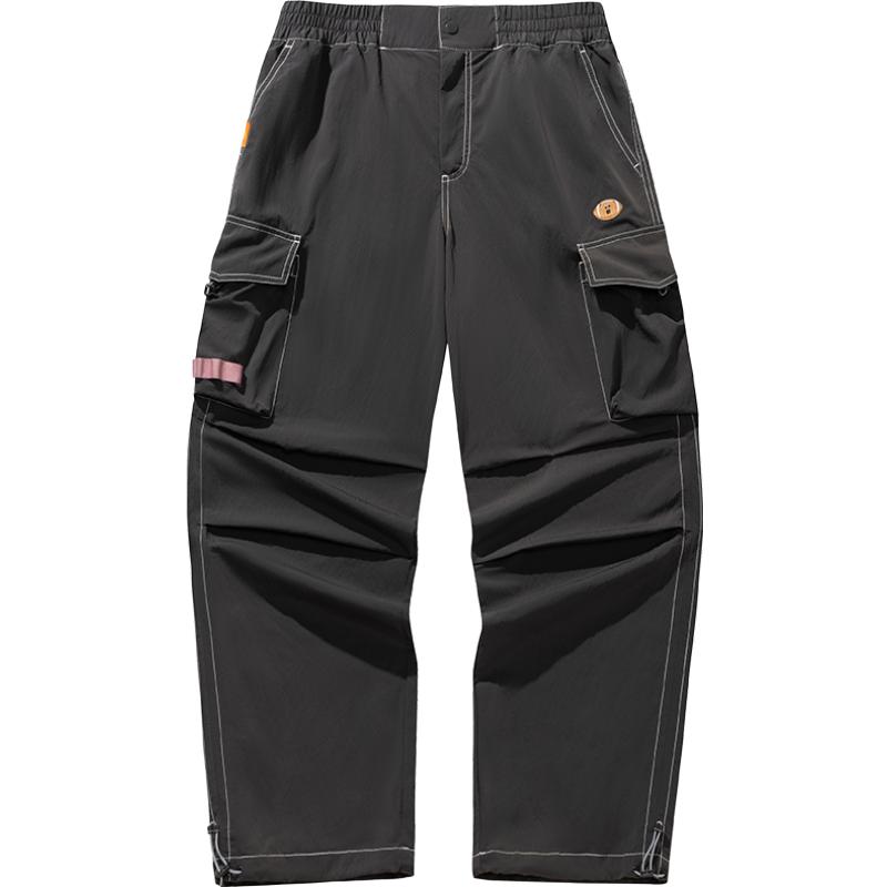 安踏×呆萌町联名丨休闲工装裤女新款宽松直筒裤运动裤162548504