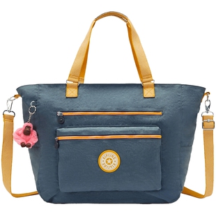 Kipling男女款轻便休闲帆布包新款手提包单肩斜挎包托特包|ISAAC