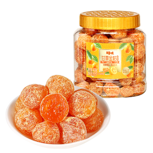 百草味甘草金桔400g官方正宗金桔金橘干特产蜜饯滋润休闲零食罐装