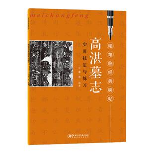 硬笔临经典碑帖·高湛墓志 初学者入门成人学生硬笔书法魏碑楷书练字帖 笔画偏旁结构解析实用技法与练习 江西美术出版社