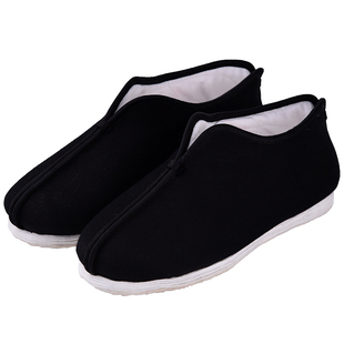 新款老北京千层底纯手工棉鞋男冬季高帮保暖加厚棉花中老年老人鞋