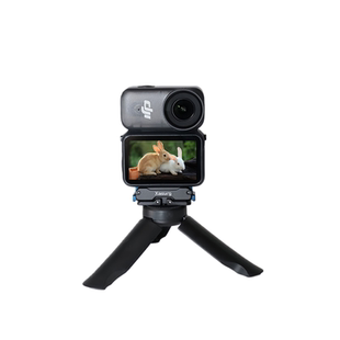 适用于DJI大疆Osmo Nano桌面三脚架拇指运动相机迷你便携手持自拍杆支架带磁吸快拆收纳包钢化膜配件支撑架