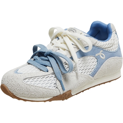 TATA他她女鞋2025秋德训鞋透气休闲鞋阿甘鞋百搭运动鞋子GVC01CM5