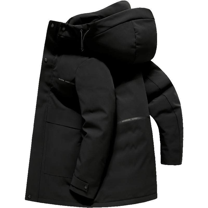 雪中飞高档牛奶丝面料鹅绒羽绒服