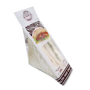 三明治袋子 面包打包袋手工透明三角形蛋糕一次性三明治包装袋子