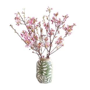 水培植物樱花鲜切真花珍珠李干枝花卉遇水开花桌面桃花吊钟绿植