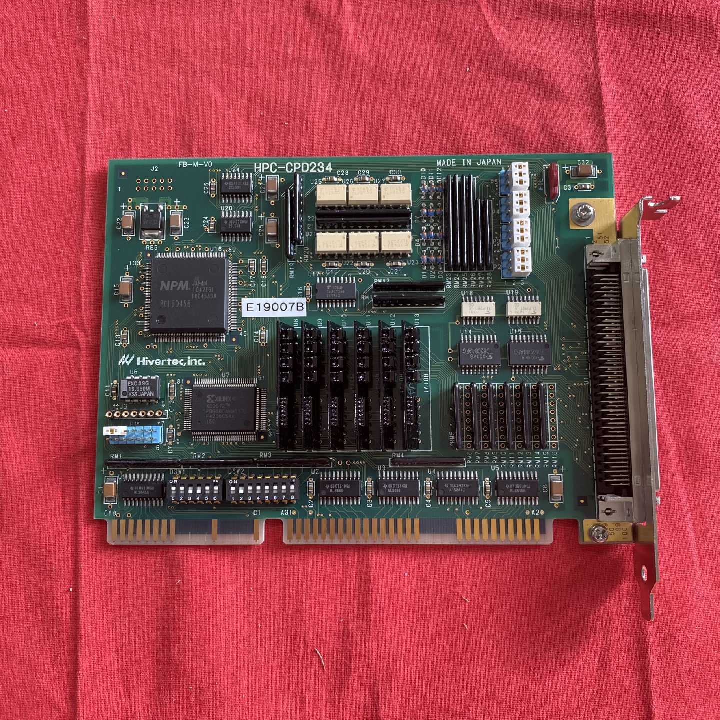 议价日本HIVERTEC电路板HPC-CPD234线路板主板驱动板通讯板
