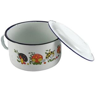 怀旧老式搪瓷饭缸带盖学生饭盒大号干饭人红双喜泡面碗快餐杯饭盒