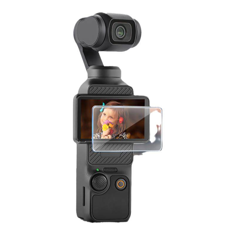 NEEWER纽尔适用大疆pocket3屏幕钢化膜DJI灵眸口袋云台相机全屏覆盖保护膜玻璃高清防爆保护贴膜防刮花配件