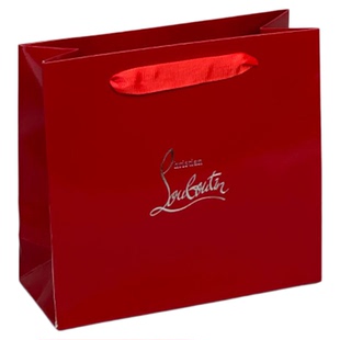 CL萝卜丁女王权杖口红礼品袋包装礼盒空盒包装袋子购物纸袋