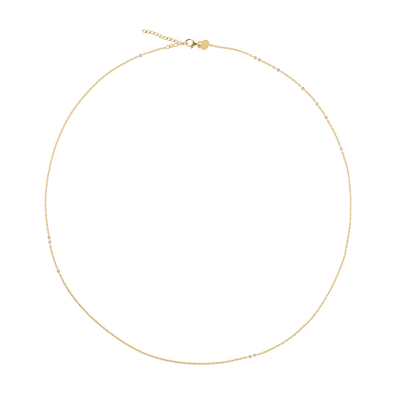 Majorica美娇丽佳长款项链银质素链女高级感轻奢小众正圆精致颈链