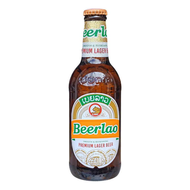 老挝啤酒原装进口精酿啤酒黄啤黑啤330ml*12瓶生态小麦十佳整