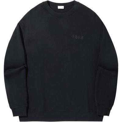 中国李宁卫衣情侣上衣法式毛圈