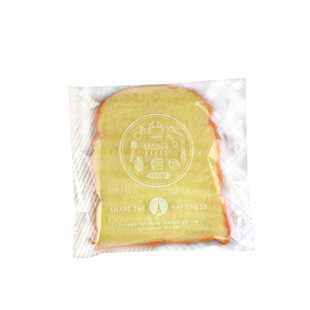 胶条自粘袋空白透明面包袋点心透明自封袋贝果袋烘焙包装