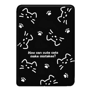 电子书保护套简约猫咪适用kindle阅读器paperwhite个性scribe创意kpw4/5/6寸oasis3/2第11代958/voyage1499壳