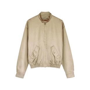 TRENDYWU 哈林顿“常青”复合棉挺阔休闲英伦老干部复古夹克外套