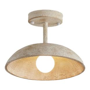 美式复古单头吸顶灯 设计师法式阳台灯入户玄关过道顶灯艺术灯具