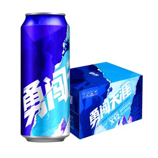 雪花啤酒勇闯天涯500MLx6/12听麦汁浓度8度拆箱发货聚会畅饮