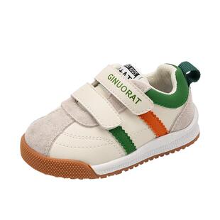 Ginuorat奇诺鼠2026秋季新款软底运动鞋休闲女童鞋男童舒适学步鞋