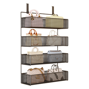 包包收纳挂架衣柜挂钩免打孔柜子上侧面挂衣钩墙上壁帽子挂衣架