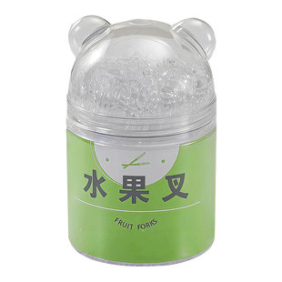 水果签一次性水果叉瓶装袋装塑料食品级甜品叉小叉子牙签年货罐装
