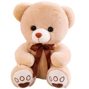 泰迪熊抱抱熊熊猫小熊公仔布娃娃毛绒玩具玩偶送女友生情人节礼物