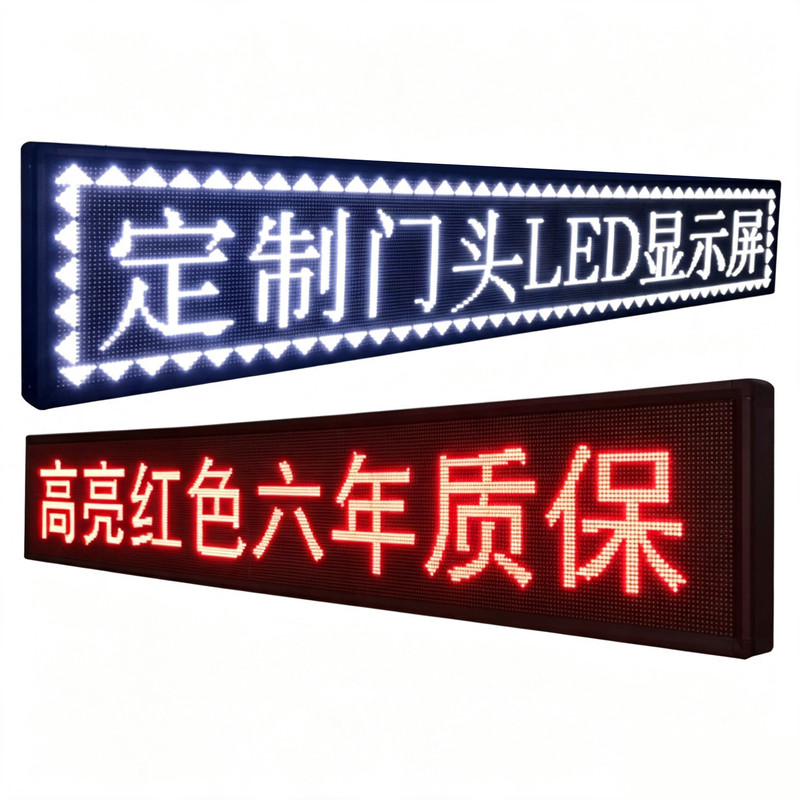 户外门头防水高亮LED走字屏