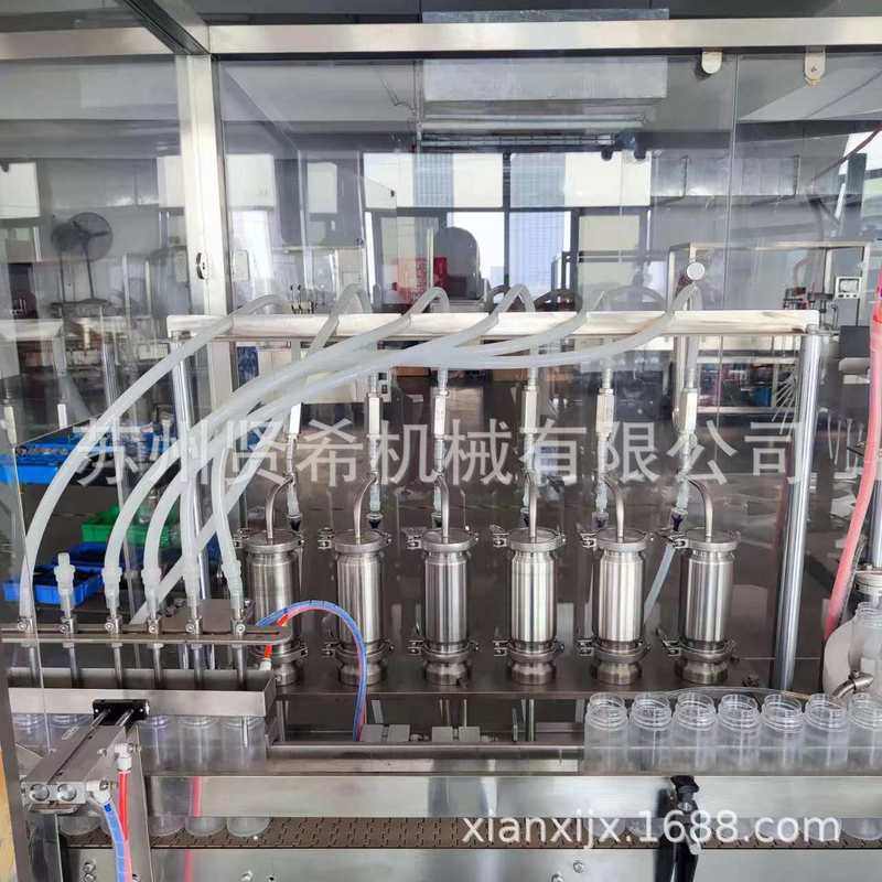 100-500毫升大剂量全自动喷雾瓶洗发水护发素摩丝灌装封口旋盖