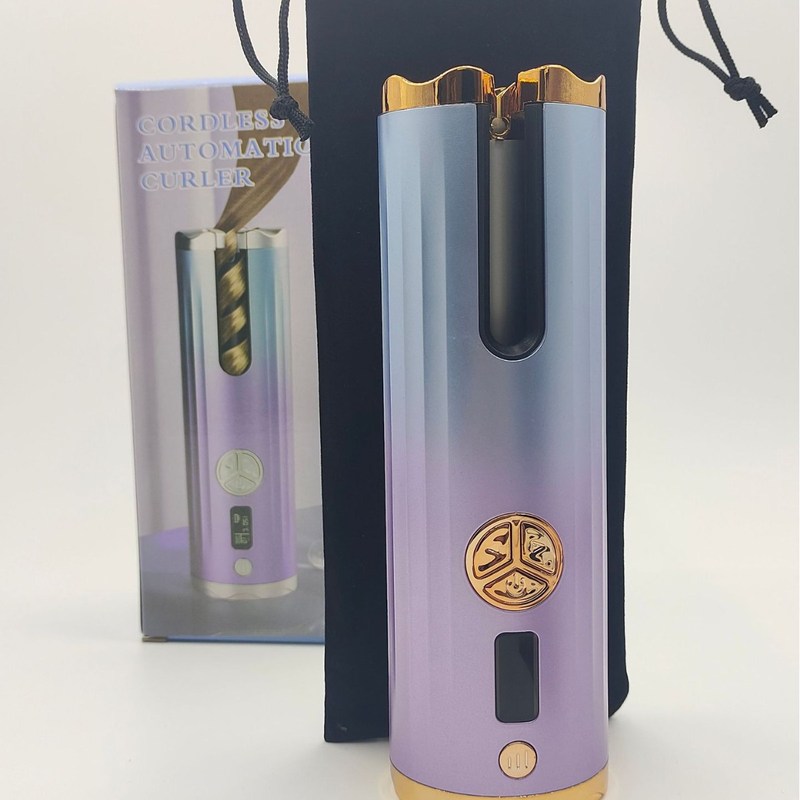 新款USB自动卷发器/跨境电路款便携式保护/亚马逊带爆/temu