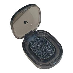 一颗成妆小烟熏妆！单色眼影爆闪珠光银色碎钻冷灰棕色高级氛围感