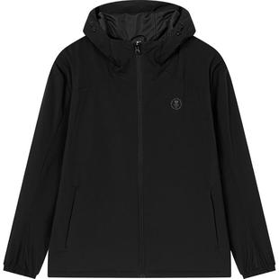 361度男式运动风衣外套绒里保暖户外冲锋上衣冬季新品552544603