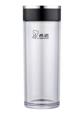 希诺夏天塑料水杯官方正品茶杯男