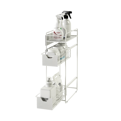 洗衣架侧变抽拉收纳架~