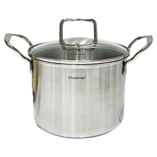 配油炸篮小身材大容量18/10不锈钢加深汤锅家用煲汤炖锅油炸锅