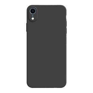 适用苹果xr手机壳软壳超薄iPhone XR新款经典黑XS Max液态硅胶苹果XR保护套镜头全包防摔ins风高级感男女纯色