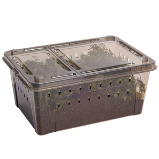 乌龟冬眠用品巴西龟过冬装备专用椰土苔藓沙保温冬眠窝乌龟冬眠箱