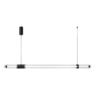 诺克照明璀璨意式简约高级设计餐桌餐厅吊灯吧台玻璃一字长条灯