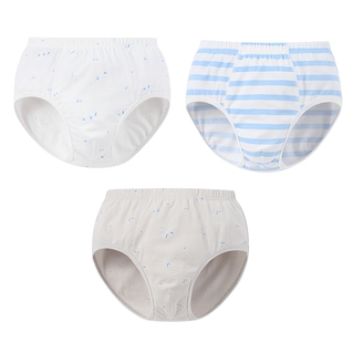 【3A级抗菌】安奈儿童装男童内裤三角裤三件装秋新款弹力透气