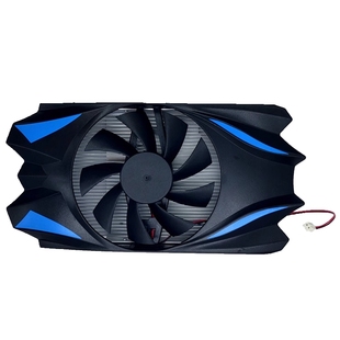 全新AMD白牌ITX机箱584散热器孔距RX580 2048SP显卡散热风扇