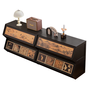 飘窗柜阳台储物柜子防晒靠墙一体榻榻米空间利用收纳柜杂物置物架