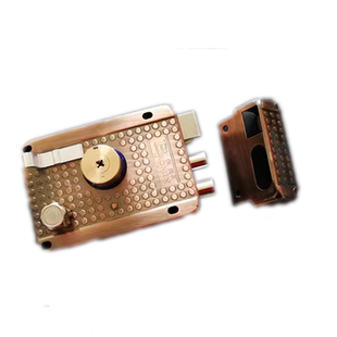 保民锁外装门锁十字锁芯钥匙外装门防盗门锁老式木门铁门房门锁