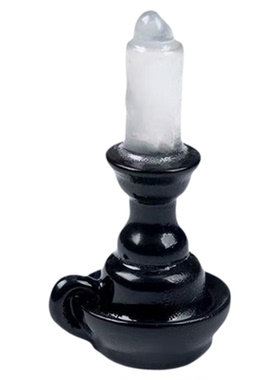 夜光复古迷你树脂酥油灯造景摆件