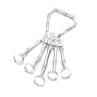 夸张个性骷髅骨架外骨骼手链手套可灵活活动关节可调节男女配饰潮