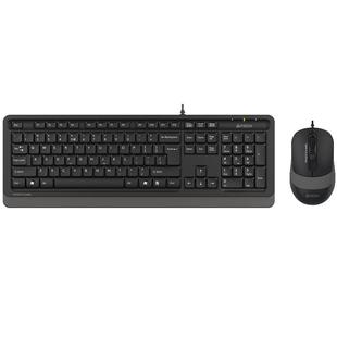 双飞燕有线键盘鼠标套装笔记本台式机电脑USB办公家用游戏F1010