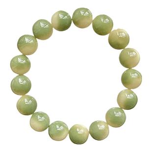 新品天然菩提根手串小青柠圆珠手链手串饰品男女盘玩文玩佛珠