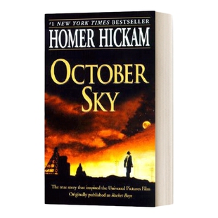 英文原版 October Sky 十月的天空 英文版 进口英语原版书籍