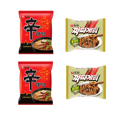 农心辛拉面/炸酱面韩国进口泡面