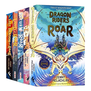 咆哮之地5册英文原版 The Land of Roar series 重返咆哮之地/咆哮之战青少年英语阅读奇幻冒险故事书情节小说Jenny McLachlan